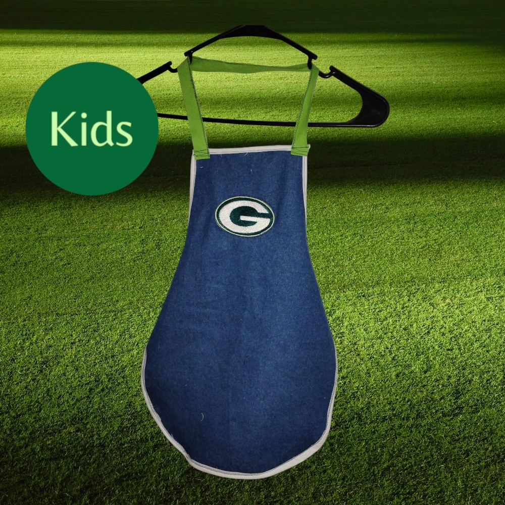 Green Bay Packers Kids Blue and Green Bib